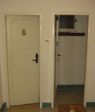 Pôvodný  stav - chodba.